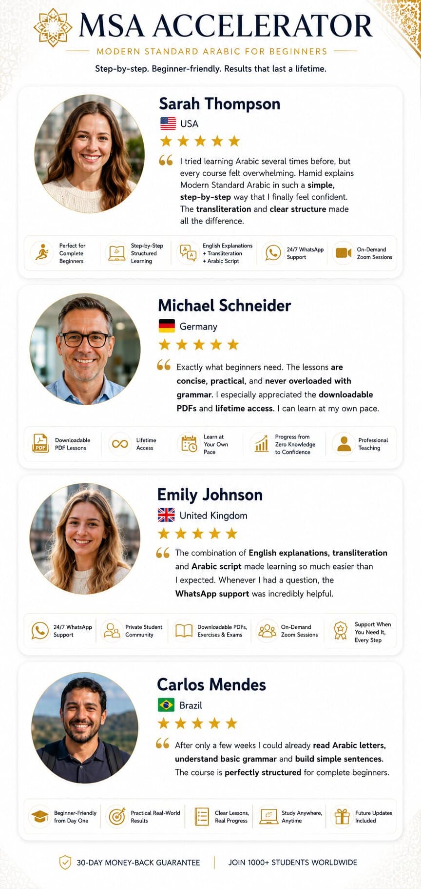 MSA Accelerator Testimonials